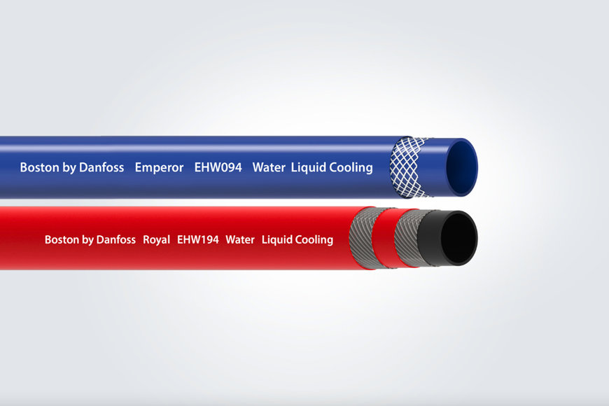 NEW BOSTON BY DANFOSS LIQUID COOLING HOSES OFFER EFFICIENT COOLING OF ELECTRIC VEHICLES